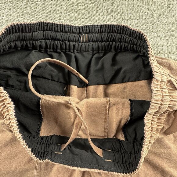 Lululemon Bowline Short Mens M Pink 7" Athletic Stretch Performance Drawstring - Picture 7 of 8